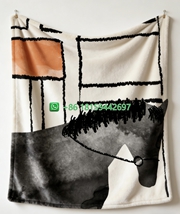 Hermes Throw Blankets